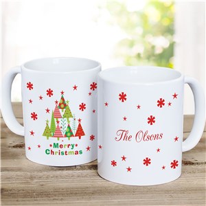 Personalized Christmas Coffee Mug