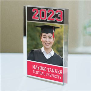 Personalized Graduation Photo Acrylic Keepsake