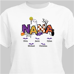 Personalized Halloween Nana T-Shirt