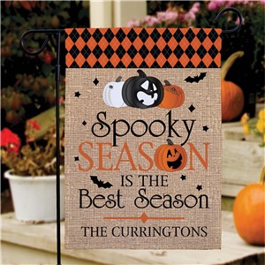 Personalized Spooky Season is the best Season garden flag