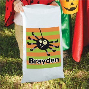 Halloween Boy Spider Candy Sack