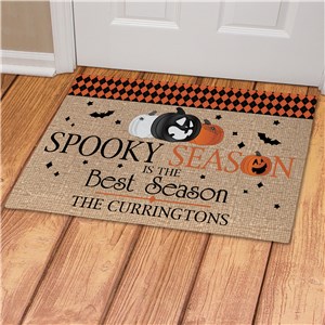 Personalized Spooky Season is the best Season Doormat